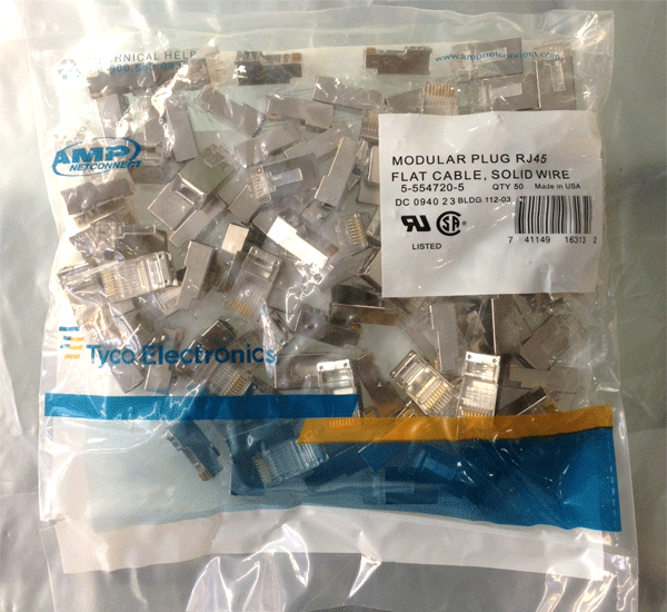 Hộp mạng sắt RJ45 CAT5/CAT6, Hàng chính hãng