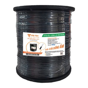 cáp điện thoại 4 lõi cường lực kèm nguồn Việt Hàn CAT3 + CƯỜNG LỰC + NGUỒN 25AWG