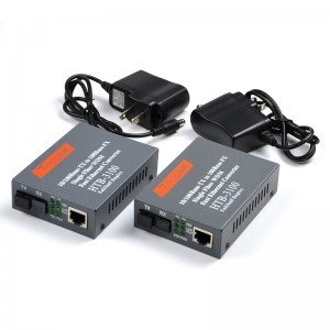 Bộ Chuyển đổi quang điện Netlink HTB-3100AB, Converter quang  single-mode 1 sợi quang, 10/100, nguồn adapter 5V